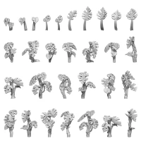 Monstera Plant 1:48-1:35