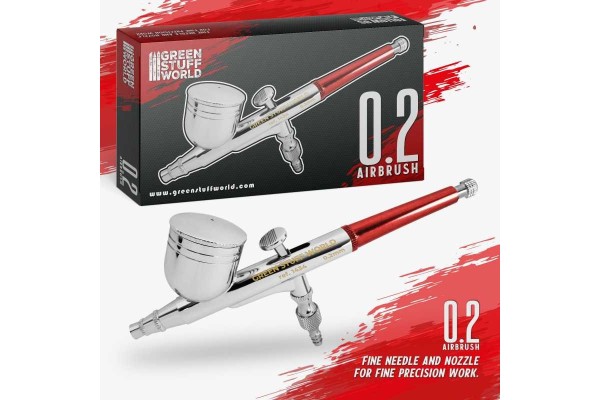 Dual-Action Gsw Airbrush 0.2 Mm