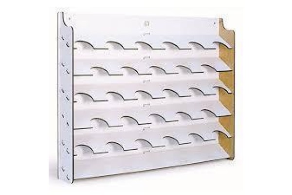 Vallejo Wall Mounted Paint Display For 35 And 60 Ml Bottles