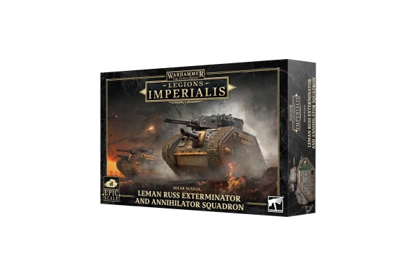 Legions Imperialis: Leman Russ Exterminator And Annihilators Squadron Legions Imperialis: Leman Russ Exterminator And Annihilators Squadron