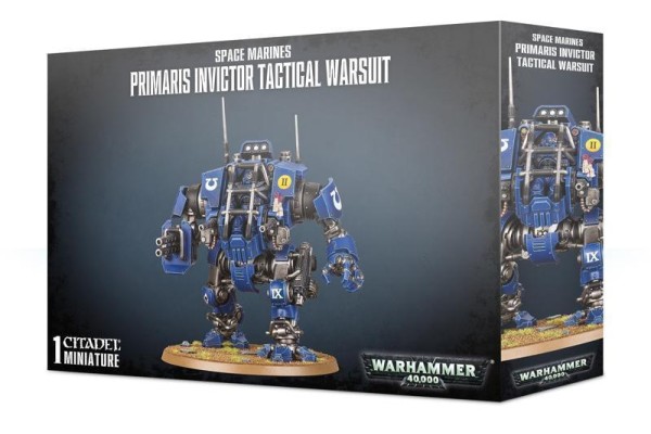 Space Marines: Primaris Invictor Tactical Warsuit Space Marines: Primaris Invictor Tactical Warsuit