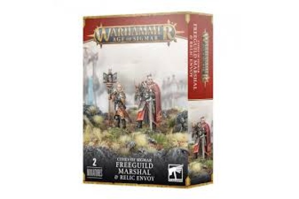 Cities Of Sigmar: Freeguild Marshal And Relic Envoy ---- Webstore Exclusive