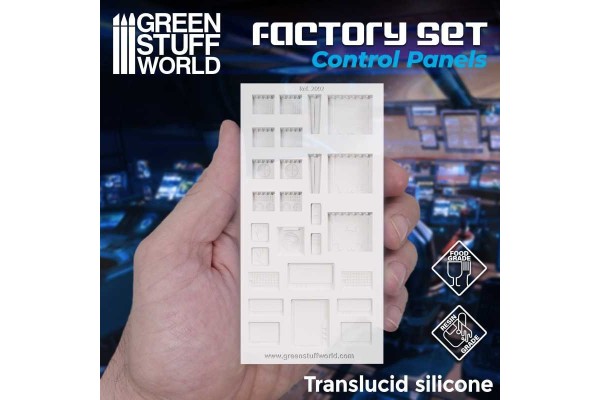 Silicone Molds - Control Panels