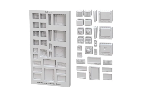 Silicone Molds - Control Panels