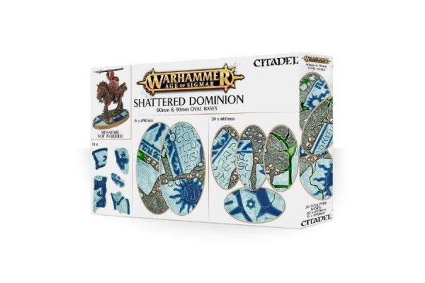Age Of Sigmar: Shattered Dominion: 60 And 90Mm Oval Age Of Sigmar: Shattered Dominion: 60 And 90Mm Oval