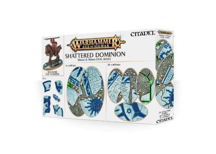 Age Of Sigmar: Shattered Dominion: 60 And 90Mm Oval ---- Webstore