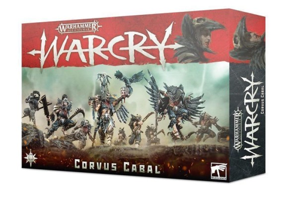 Warcry: Corvus Cabal Miniatures Only --- Op = Op!!!