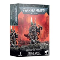 Chaos Space Marines: Chaos Lord In Terminator Armour