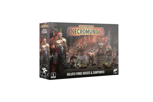 Necromunda: Goliath Forge Bosses & Sumpkrocs