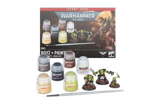 Orks + Paints