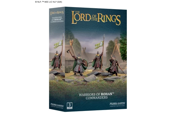 Middle-Earth Strategy Battle Game: Warriors Of Rohan Commanders