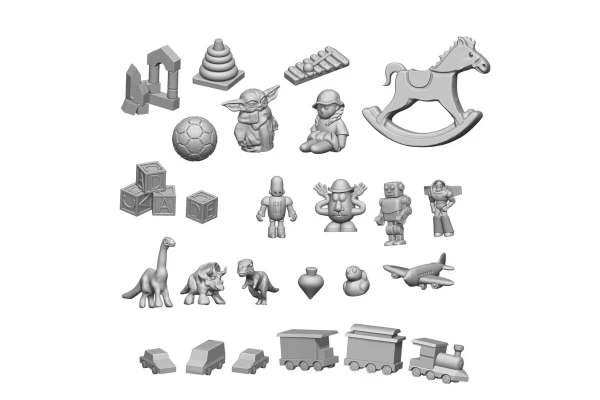 Children Toys Resin Set 1:48-1:35