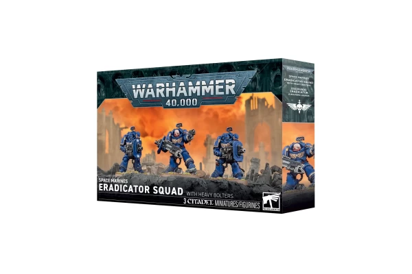 Space Marines: Eradicator Squad With Heavy Bolters