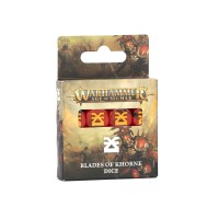 Age Of Sigmar: Blades Of Khorne Dice Age Of Sigmar: Blades Of Khorne Dice