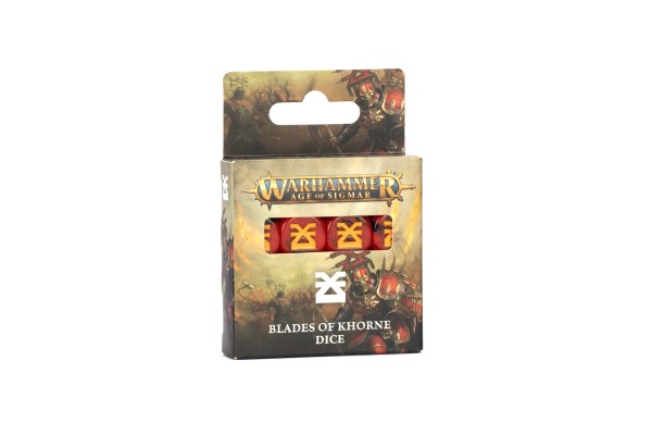 Age Of Sigmar: Blades Of Khorne Dice