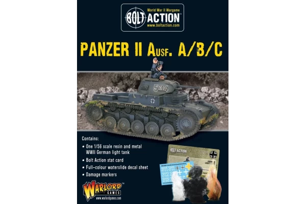 Panzer Ii Ausf. A/B/C Light Tank