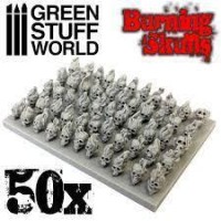 50X Resin Burning Skulls