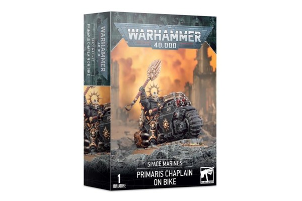 Space Marines: Primaris Chaplain On Bike