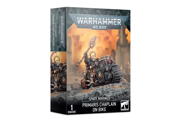 Space Marines: Primaris Chaplain On Bike