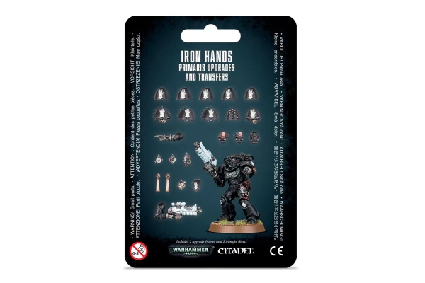 Space Marines: Iron Hands Primaris Upgrades & Transfers