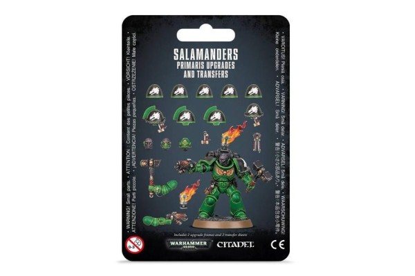 Space Marines: Salamanders Primaris Upgrades & Transfers
