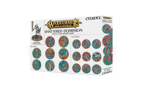 Age Of Sigmar: Shattered Dominion: 25 And 32Mm Round ---- Webstore Exclusive