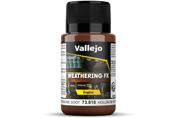 Vallejo Weathering Effects Engine Effect Brown Engine Soot