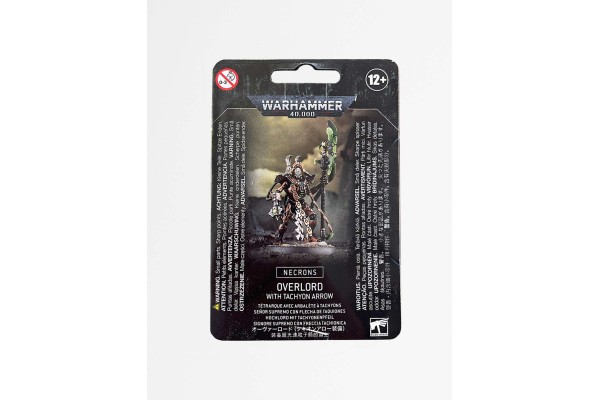 Necrons: Overlord With Tachyon Arrow ---- Webstore Exclusive
