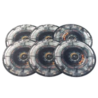 Rubber Objective Markers - Core - Set Of 6