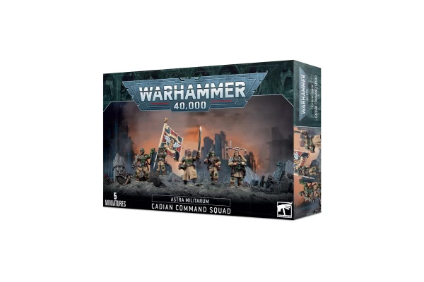 Astra Militarum: Cadian Command Squad