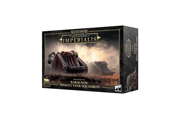 Legion Imperialis: Mechanicum Karacnos Assault Tank Squadron