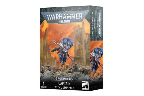 Space Marines: Captain With Jump Pack