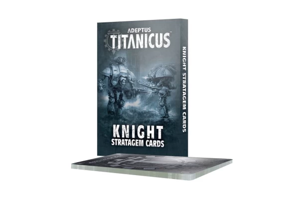 Ad/Titanicus: Knight Strategem Cards Eng ---- Webstore Exclusive