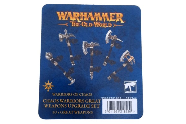 Chaos Warrior Great Weapons Upgrade Set ---- Webstore Exclusive