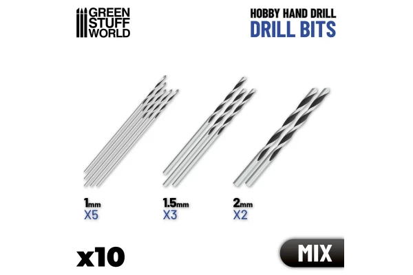 Set Of 10 Drill Bits