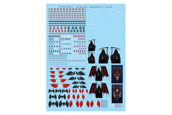 Night Lords Legion Transfer Sheet ---- Webstore Exclusive