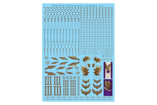 Emperor's Children Legion Transfer Sheet ---- Webstore Exclusive Emperor's Children Legion Transfer Sheet ---- Webstore Exclusive