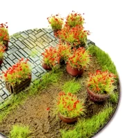 Shrub Tufts 6Mm Self-Adhesive - Red