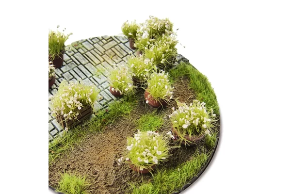 Shrub Tufts 6Mm Self-Adhesive - White