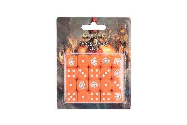 Age Of Sigmar: Fyreslayers Dice --- Op = Op!!!