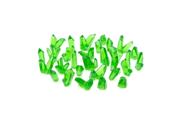 Green Resin Crystals - Medium