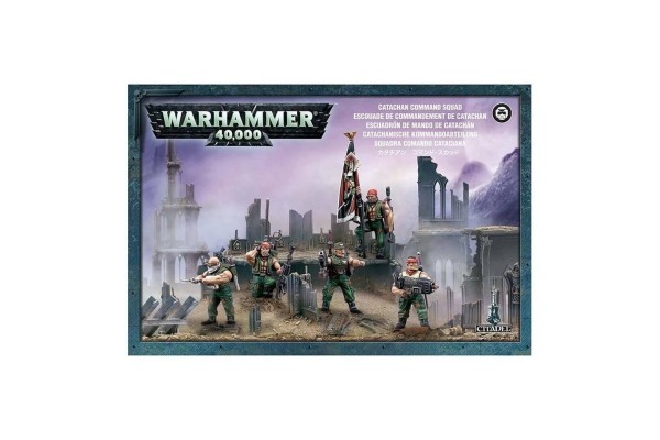 Astra Militarum Catachan Command Squad ---- Webstore Exclusive