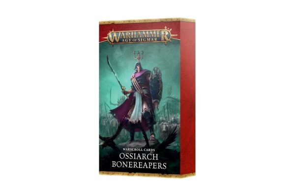 Warscroll Cards:ossiarch Bonereapers Eng