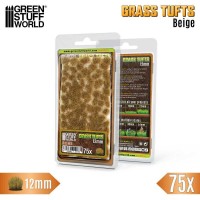 Static Grass Tufts 12 Mm - Beige