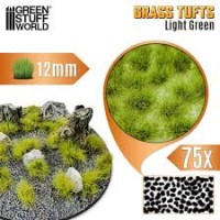 Static Grass Tufts 12 Mm - Light Green
