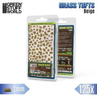 Static Grass Tufts 2 Mm - Beige