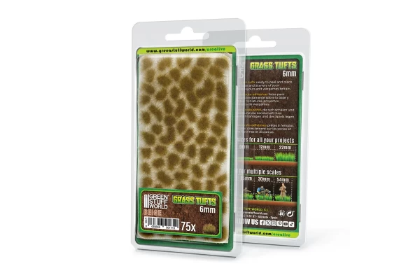 Static Grass Tufts 6 Mm - Beige