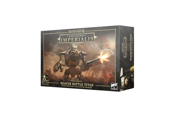 Legions Imperialis: Reaver Battle Titan With Power Fist And Gatling Blaster ---- Webstore Exclusive