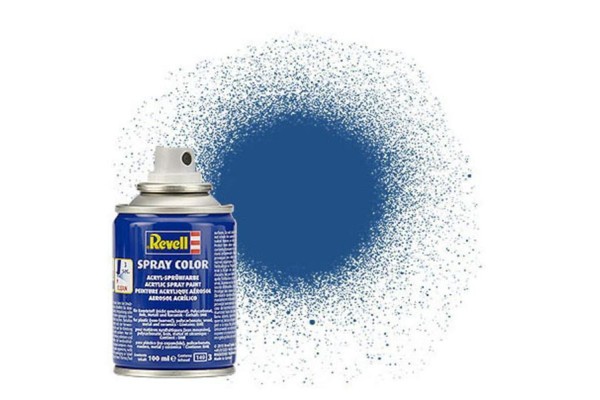Spuitbus Blauw Mat Revell Spuitverf Op Acrylbasis
