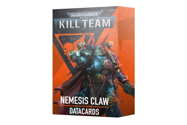Kill Team Datacards: Nemesis Claw (Eng) ---- Webstore Exclusive